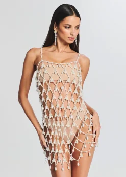 Cheap Tulum Pearl Dress RETROFÊTE