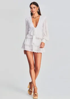 Online Veda Quilted Short Dress Guest Of