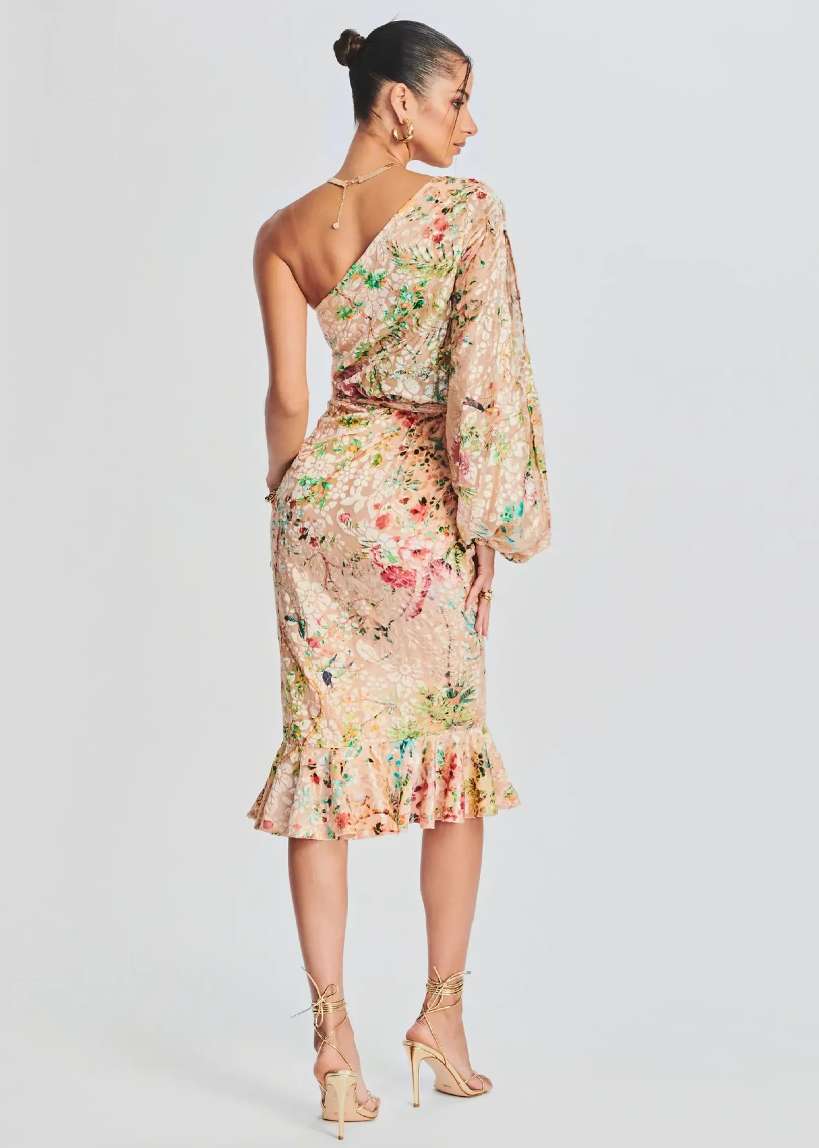 Best Sale Veena Long Dress Midi