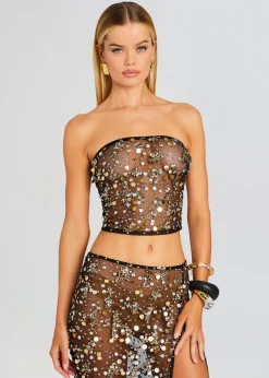 Cheap Venus Embellished Top Resort '24