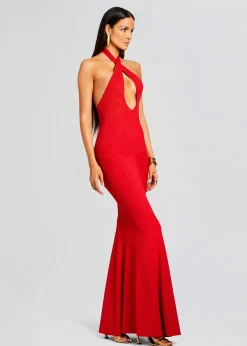 Sale Verona Bandage Knit Dress Maxi