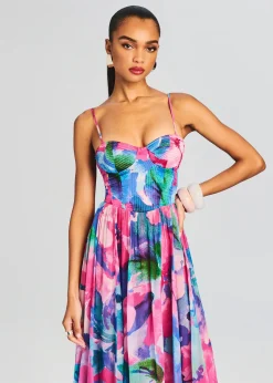 New Vesa Corset Long Dress Trending
