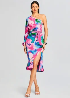 Discount Vesa One Shoulder Midi Dress Resort '24