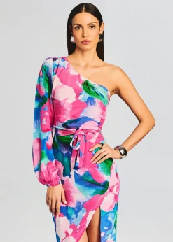 Discount Vesa One Shoulder Midi Dress Resort '24