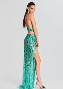 Clearance Vice Sequin Feather Dress RETROFÊTE