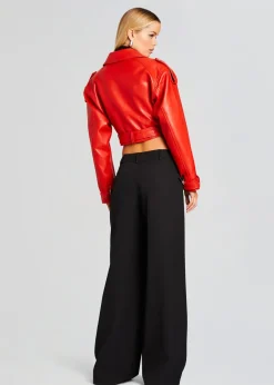 Cheap Victoria Leather Jacket Jackets