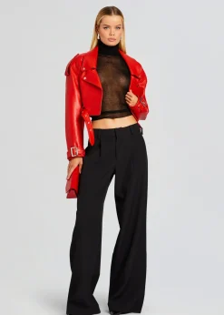Store Victoria Leather Jacket Night Out