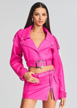 Fashion Victoria Leather Jacket Outerwear