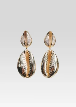 Store Vida Shell Earrings Accessories