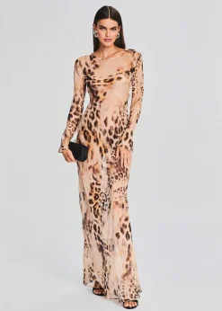 Best Sale Vienna Silk Dress Maxi