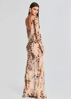 Best Sale Vienna Silk Dress Maxi