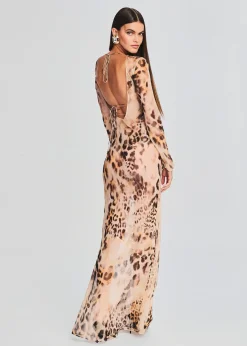 Best Sale Vienna Silk Dress Maxi