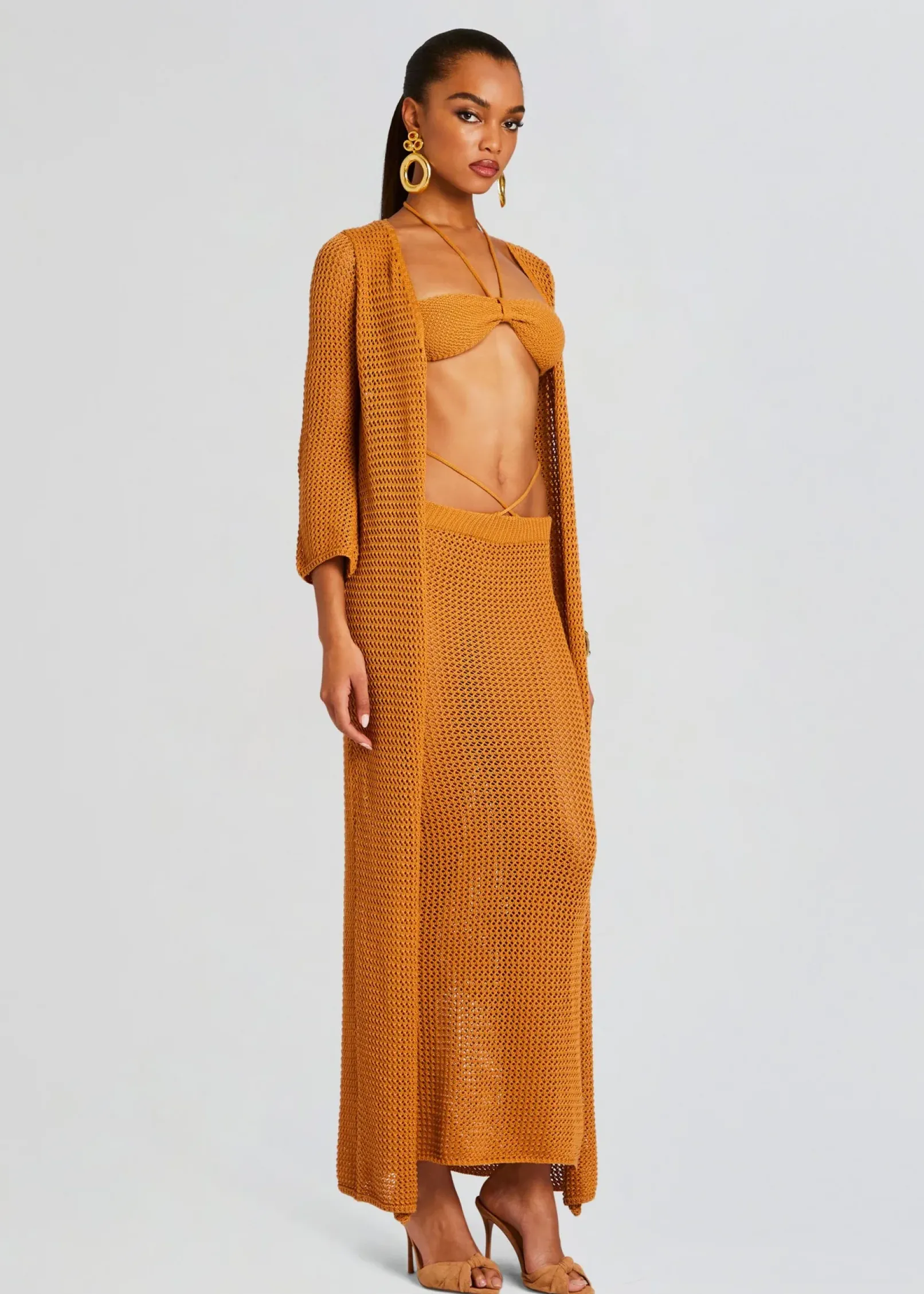 Clearance Viola Long Cover Up Sheer Bliss