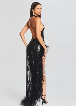Shop Vixen Sequin Feather Dress Dresses