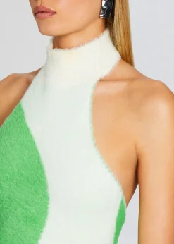 Hot Wilma Fuzzy Crop Top Spring Knits