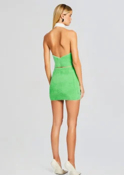 Hot Winnie Fuzzy Mini Skirt Resort '24