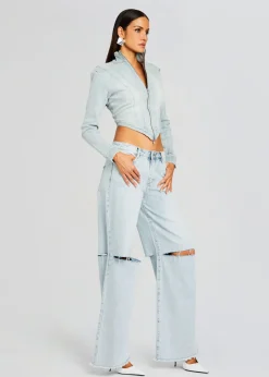 Clearance Wrenley Low-Rise Jean Bottoms