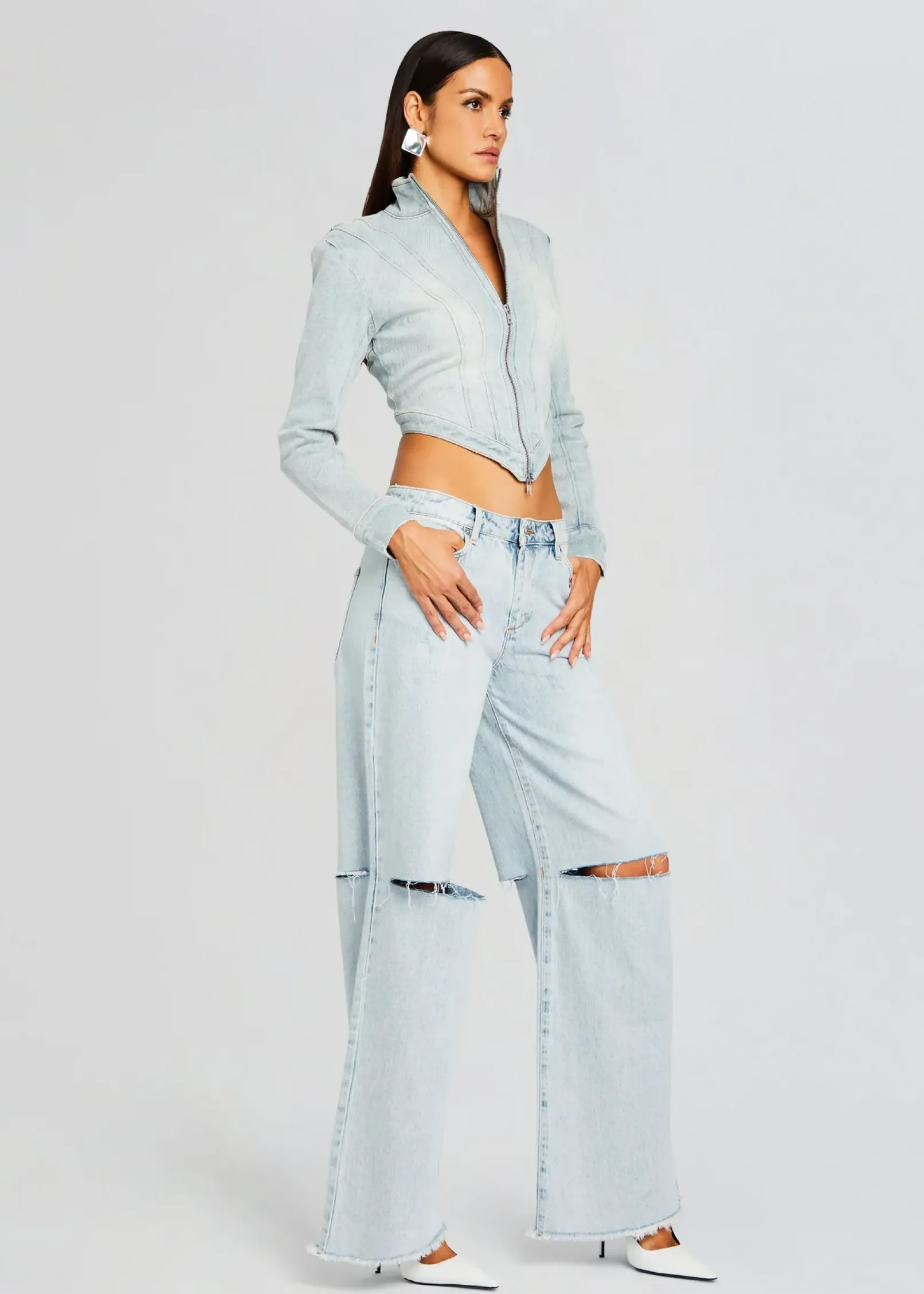 Clearance Wrenley Low-Rise Jean Bottoms