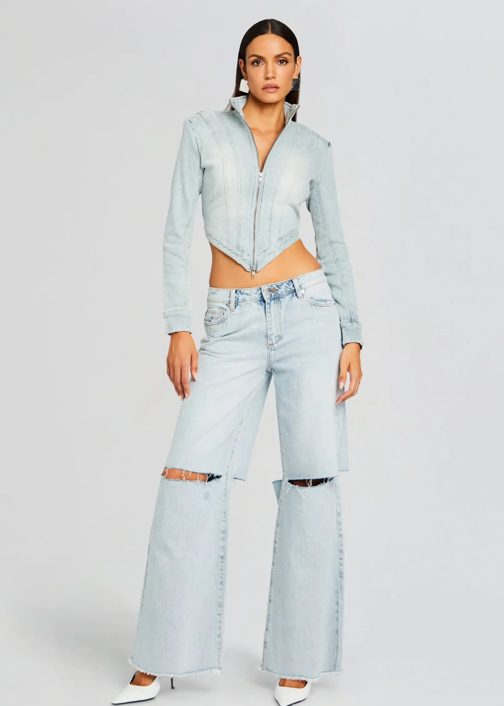 Clearance Wrenley Low-Rise Jean Bottoms