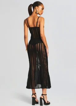 Outlet Yayay Long Dress Sheer Bliss