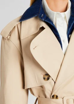 Store York Trench Coat Business Chic