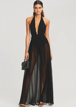 Cheap Zion Silk Chiffon Dress RETROFÊTE