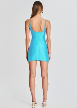 New Zoe Lycra Mini Dress Exclusively Ours