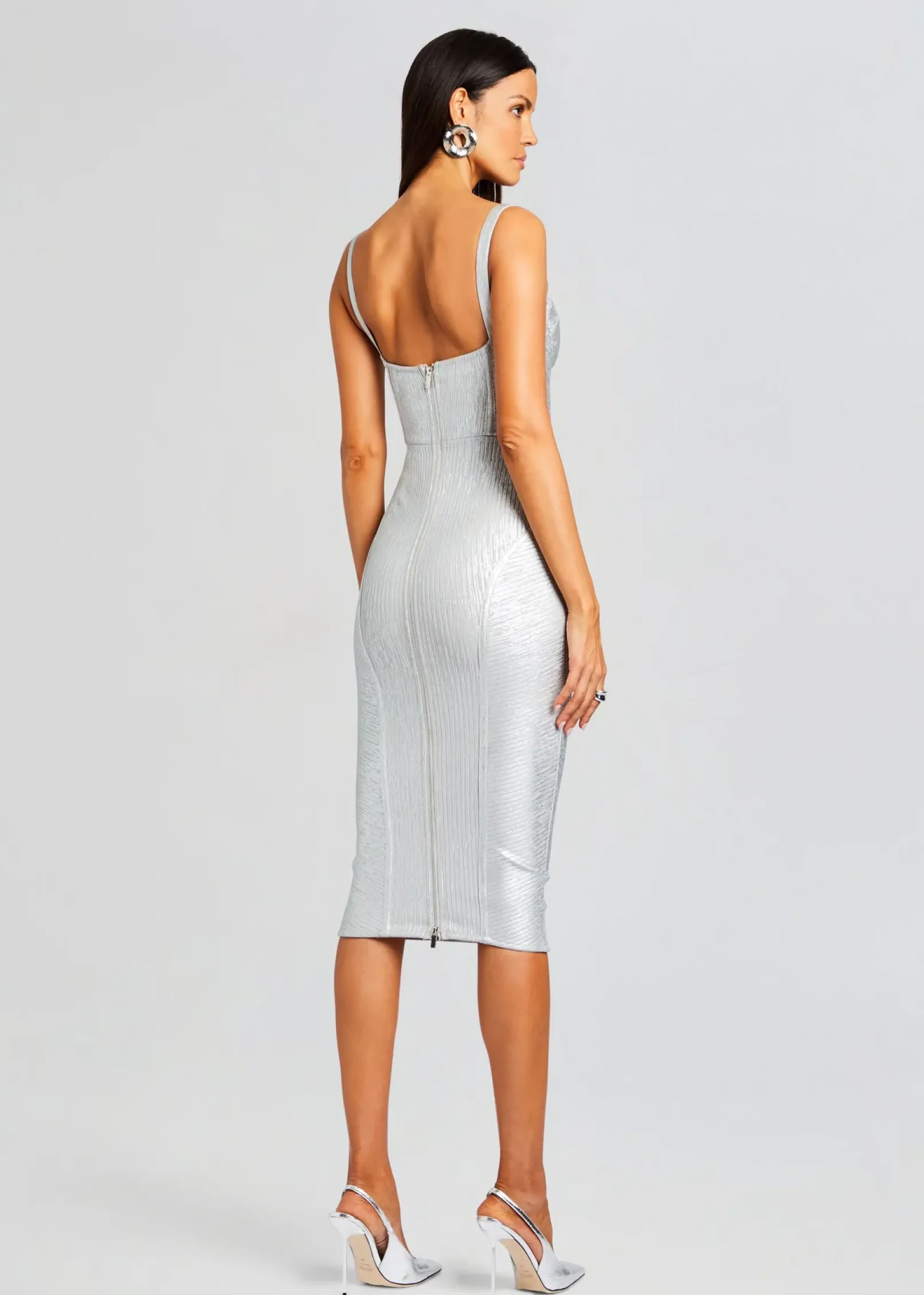 Sale Zora Coated Knit Dress RETROFÊTE